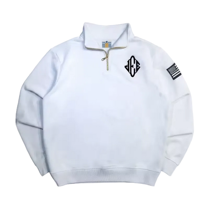Jeffery Epstein White Quarterzip