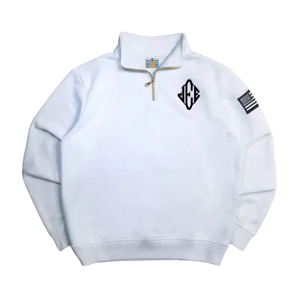 Jeffery Epstein White Quarterzip